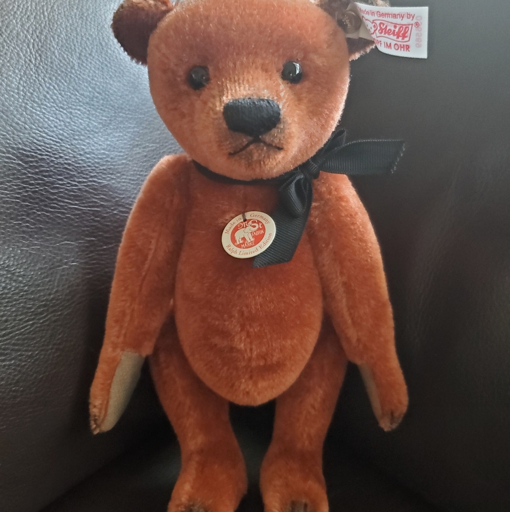 Steiff Ralph Bear 2010 Limited Edition Rust Mohair